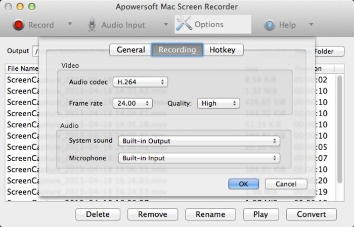recording software for games (mac)